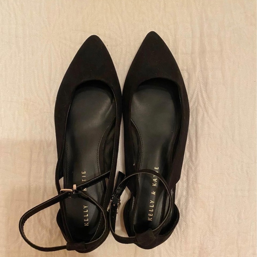Black Kelly and Katie flats
